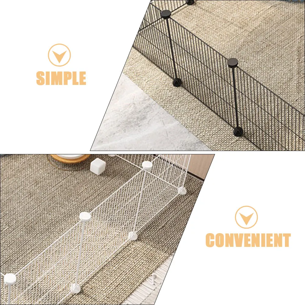 

30 Pcs Plastic Mesh Connector Cage Animal Playpen Fence Connectors Dog Small Pet Accessories Outdoor