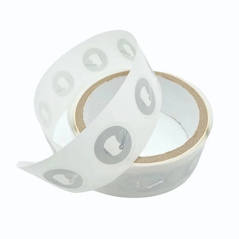 B27B 100Pcs NFC Ntag213 Label Sticker 13.56Mhz ISO14443A NTAG 213 Sticker Universal Lable For ALL NFC Enabled Phone