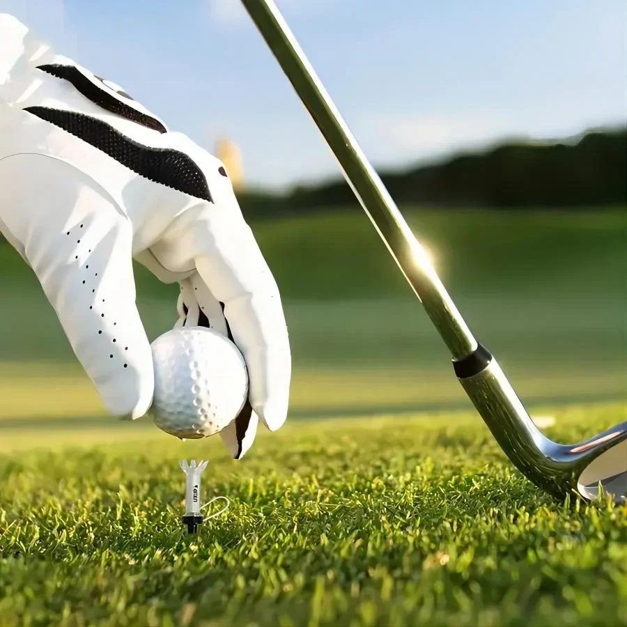 5pcs Golf Tees Unbreakable Plastic Magnetic Magnetic Plastic Golf Tee Set - 360degree Bounce & Two Sizes!