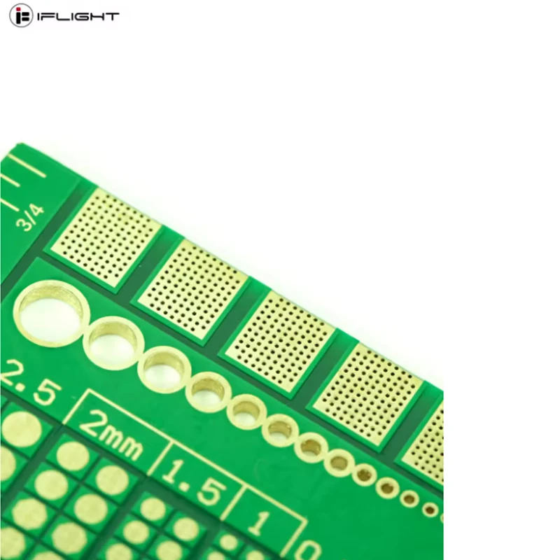 IFlight 100x40 مللي متر BLITZ PCB ممارسة لحام المجلس ل FPV المبتدئين الطيارين الجدد تحسين مستوى لحام لتقوم بها بنفسك أداة