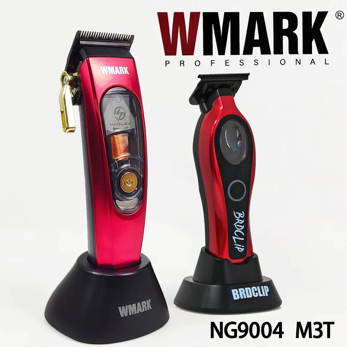 

Профессиональная машинка для стрижки волос WMARK NG-9004 BRDCLIP M3T, лезвие DLC, высокомоторный салонный электрический триммер для волос для мужчин, парикмахерская