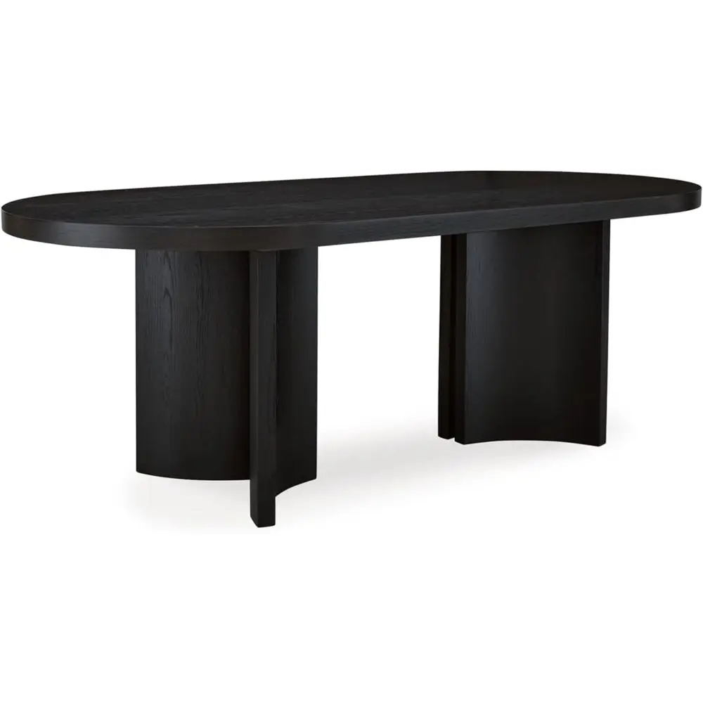 

Minimalist Black Dining Table for 8
