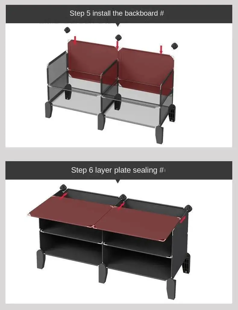 Cabinet For Living Room Shoe Rack Shoerack Storage Organizer Shelf Shoes Entrance Hallway Furniture Multiple Layers Dust Cover