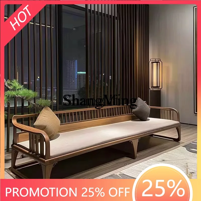 

SM Home new Chinese solid wood sofa light luxury high-end living room home sofa chair