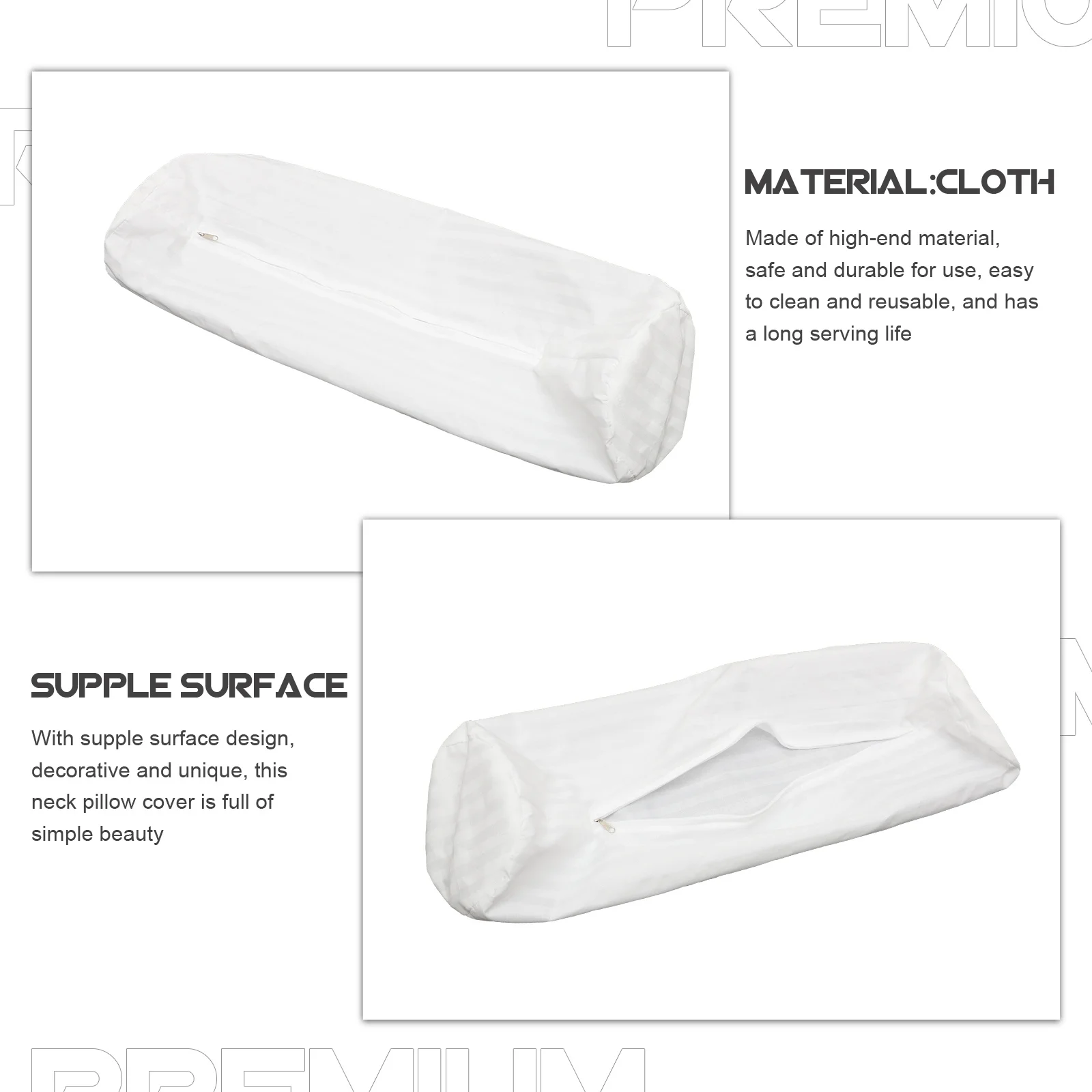 

Cylindrical Pillow Cover Cylinder Neck Pillow Case Perfect Holiday Gift Friends Family Surprise Office Neck Pillows Case