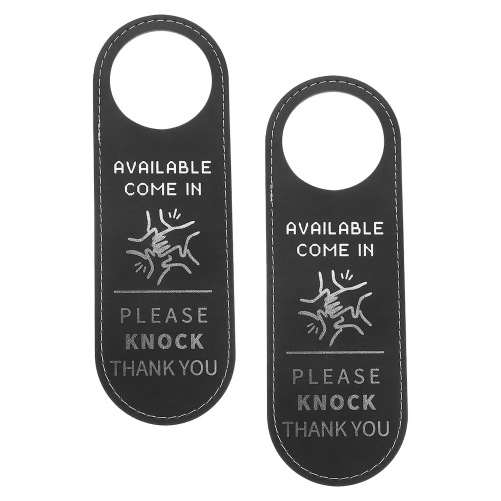 

2pcs Meeting Room Door Sign Double-sided Office Hanger Plaque Don't Disturb In Session Door Signs for Corporate Hotels