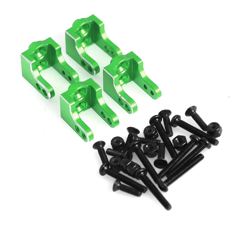 Kit de montaje de amortiguador superior de actualización de coche RC para LOSI 1/18 Mini LMT 4X4 cepillado Monster Truck RC piezas de mejora de coche verde