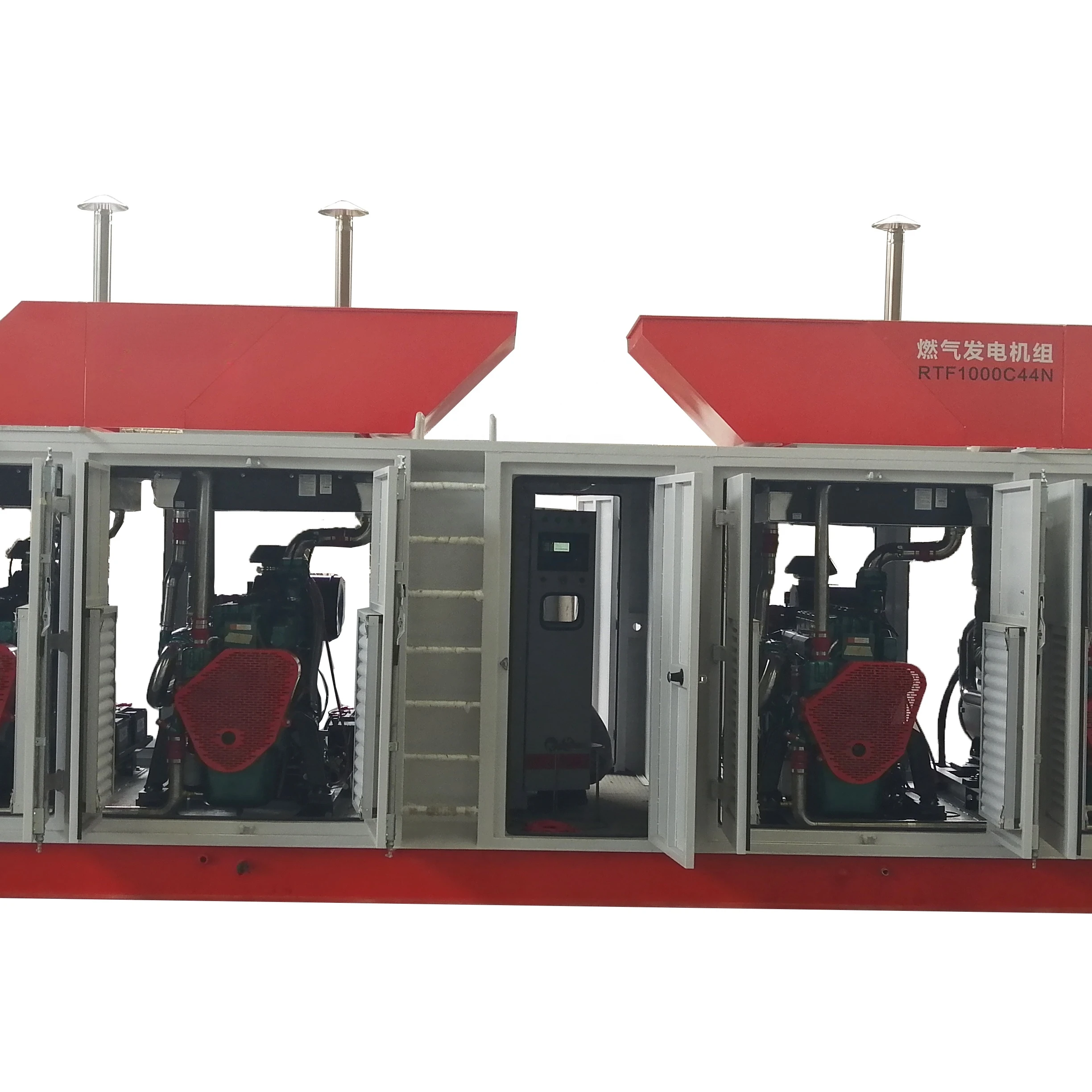 Aangepaste 1Mw Gas Generator Set Bio Cng Natuurlijke 5Mw Natuurlijke