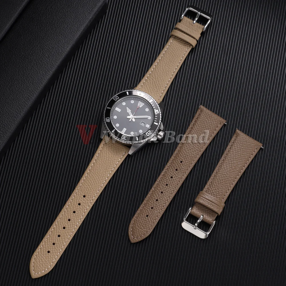 16mm 18mm 19mm 20mm 21mm 22mm Vintage Kalbsleder Uhrenarmband Schnellverschluss-Armbänder für Herren und Damen Universelle Ersatz-Armbänder – Detail 9