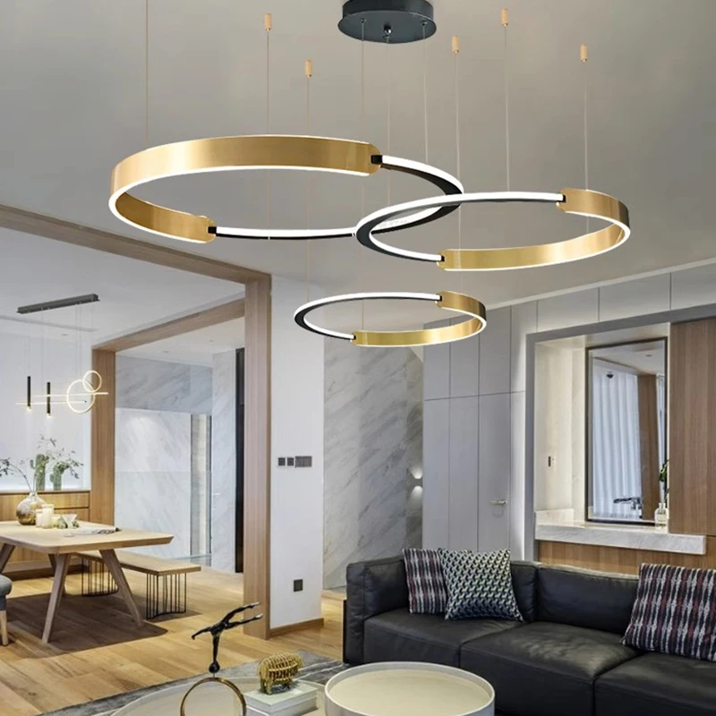 Modern home decor led lights pendant light lamps for living room Chandeliers for dining room hanging light indoor lighting