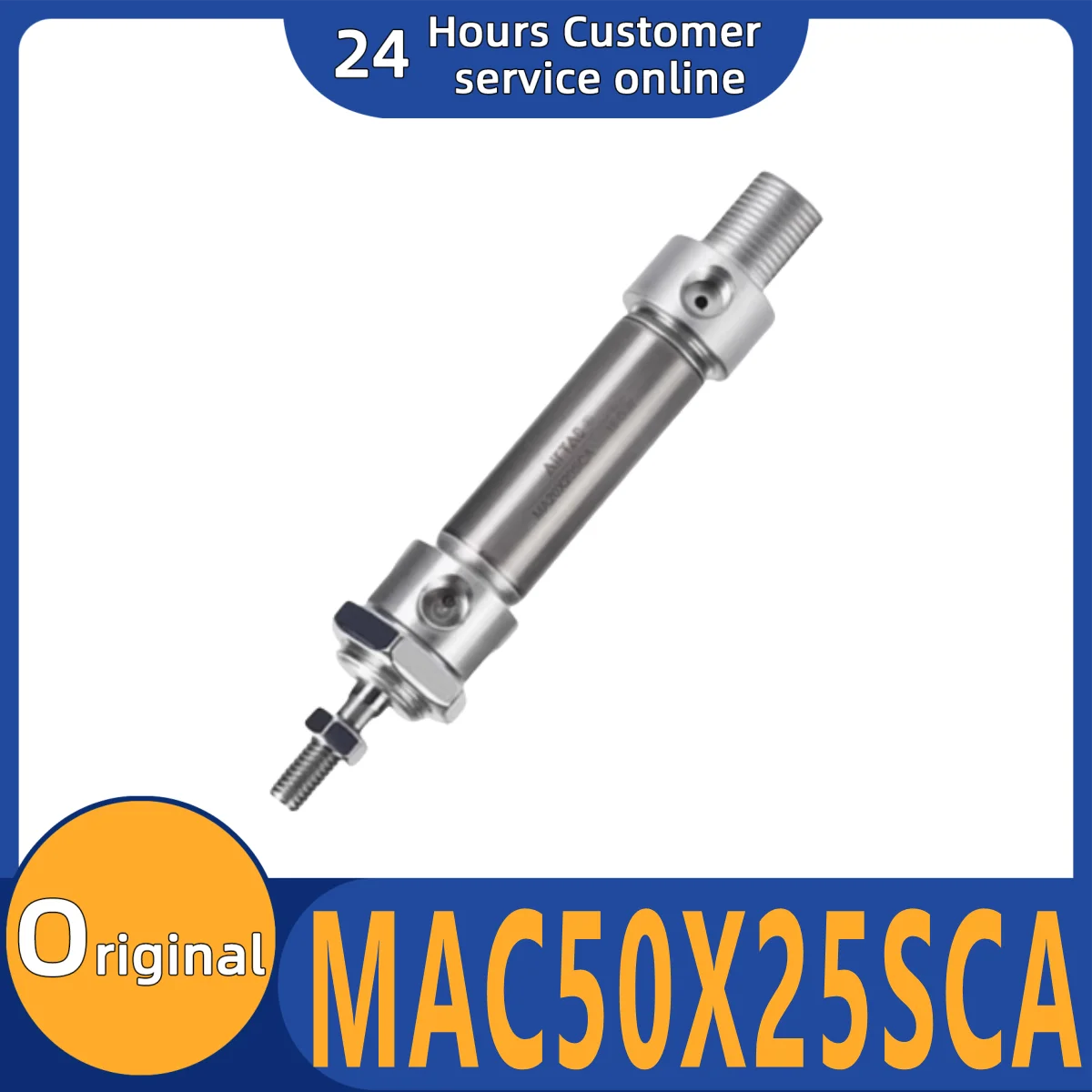

Brand new original buffer cylinder MAC50X25SCA MAC50X50SCA MAC50X75SCA MAC50X100SCA