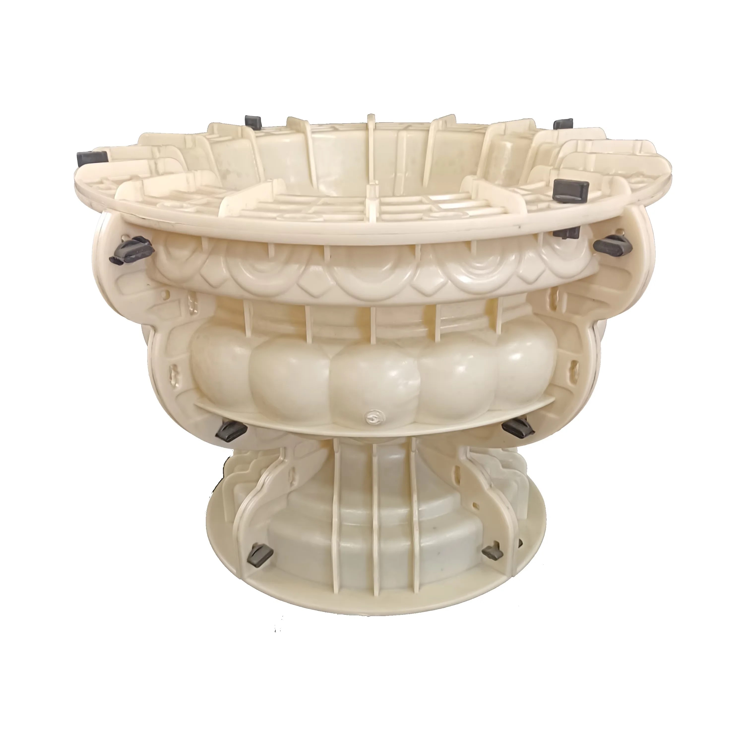 45×34cm Roman Urn Concrete Flower Pot Mold ABS Plastic Reusable Cement Planter Mould Garden DIY Decor