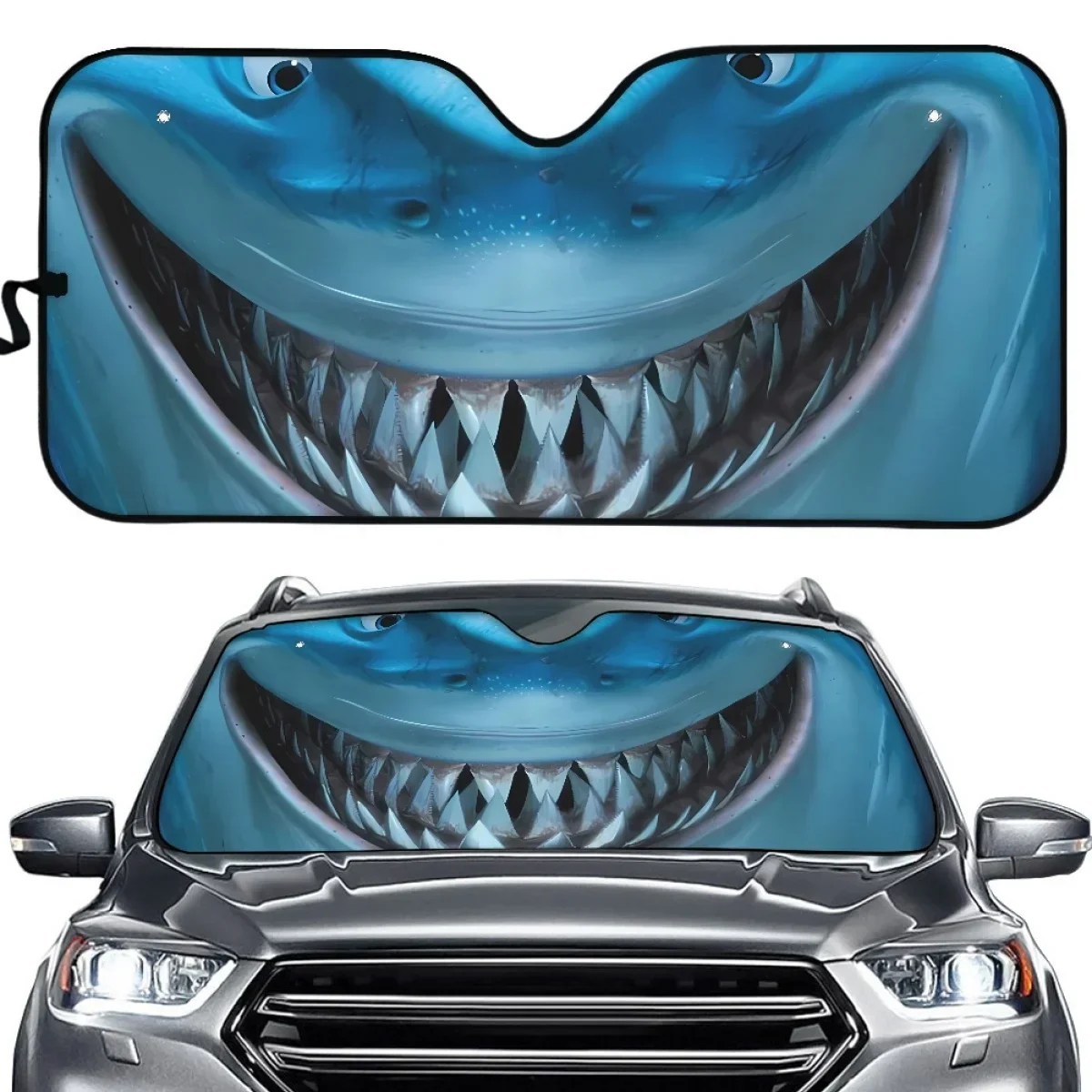 

Windshield Sunsha Foldable Cover 3D Print Auto Sun Visor Sun Sha Protect Window Windscreen Cover 2023