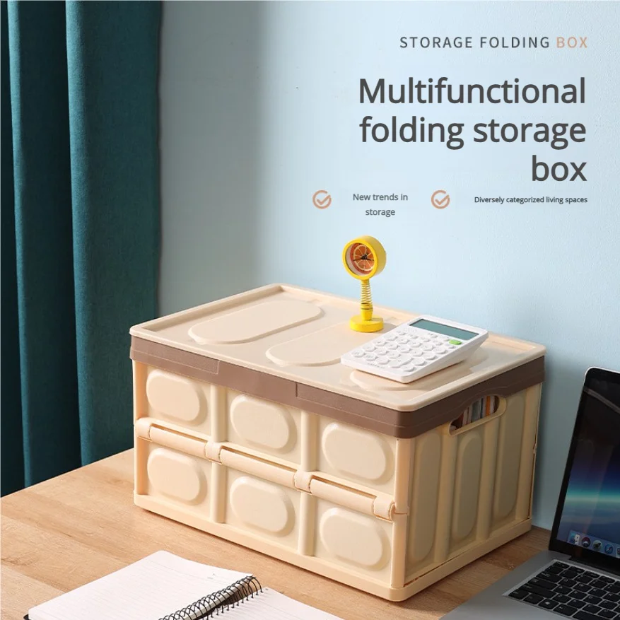 

Vehicle-mounted foldable box, car trunk storage box, collapsible organizing box, outdoor camping box