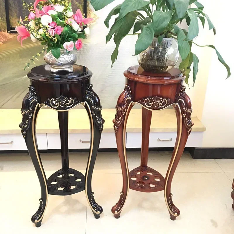 

New, Round, Artwork, European Style, Flower Stand, Living Room, Flower Pot Stand, Simplicity, Shelf, Living Room, Ornament