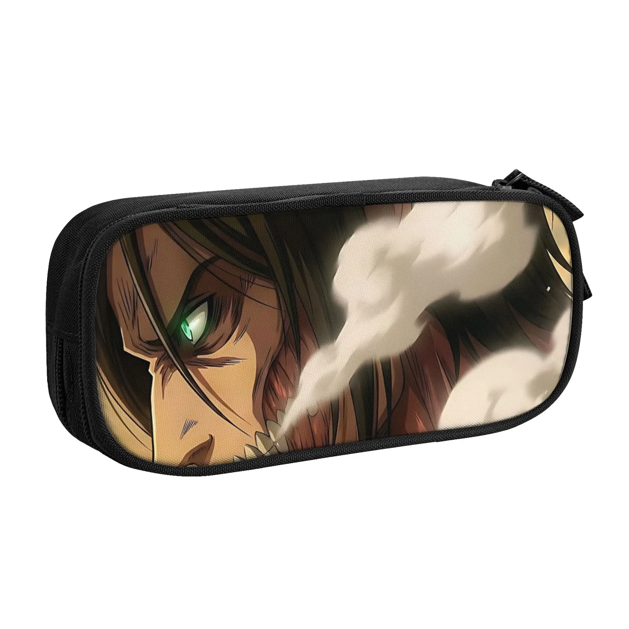 

1 Piece Attack on Titan Pencil Cases for Students Stand Pen Box Pencil Bag Big Capacity Pencil Pouch Pen Holder