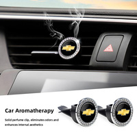 Car Vent Air Freshener Aromatherapy Solid Perfume Diffuser For Chevrolet Spark Captiva Cruze Malibu Equinox Trax Camaro Blazer