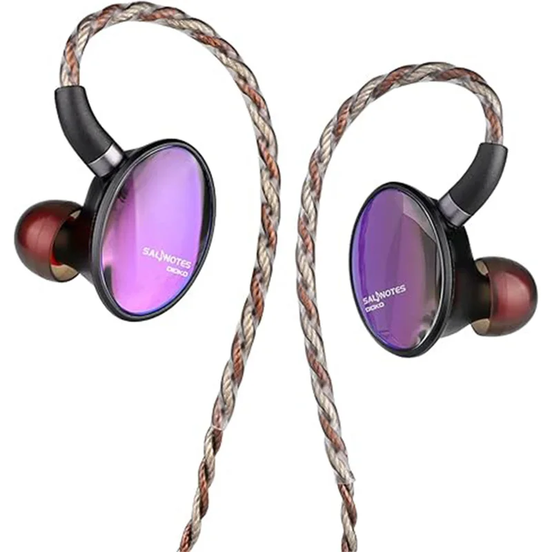 

100％ New 7Hz x Crinacle: Salnotes Dioko 14.6mm Planar Diaphragm Driver In Ear Earphone