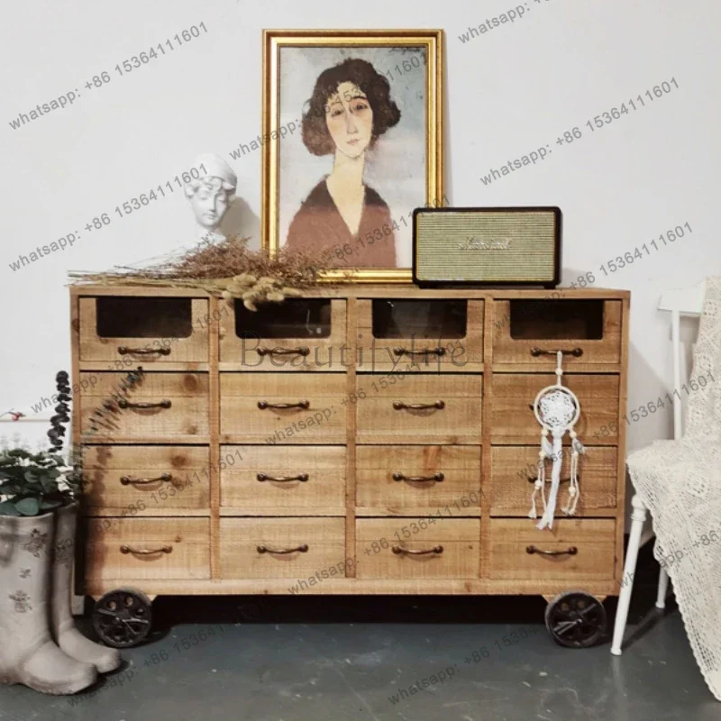 YJ Wood Librero Living Room Cabinets Mobile Decor Storage Filing Organizer Display Curio Cabinets Entryways Gabinete Home Furnit