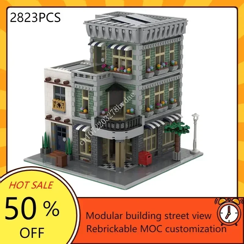 De Speelgoedwinkel Modulaire Moc Creatieve Straatbeeld Model Bouwstenen Architectuur Diy Education Assemblage Model Speelgoed Geschenken