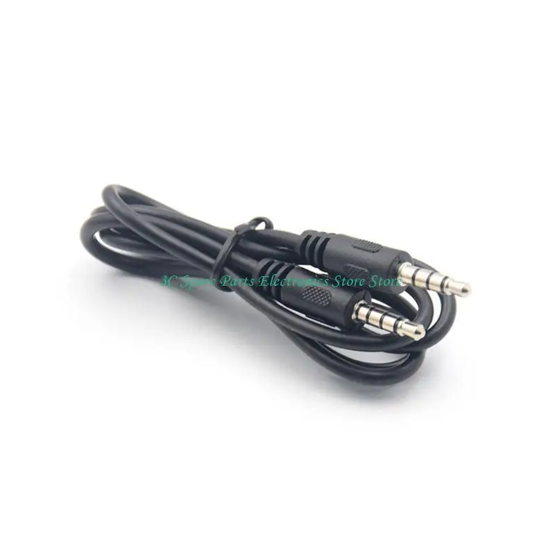 Cable auxiliar SZ 3,5 mm Diseño antiinterferencias Construcción flexible Cable audios 1/8