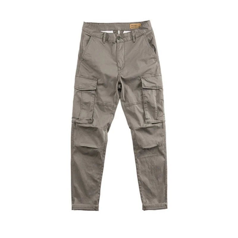 Pantalon cargo de style coréen pour hommes, joggeurs baggy, pantalons de mode de rue en plein air, randonnée, nouveau dans Long At Vintage Fjfor Men, Y2K