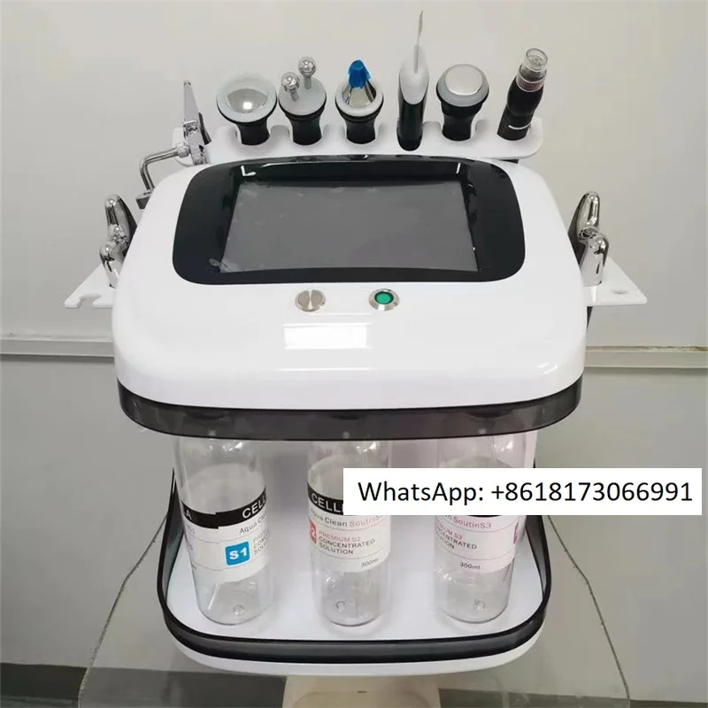 8-in-1 Hydraulic Peeling Machine Beauty Hydraulic Peeling H2O2 Oxygen Facial Cleaning Machine