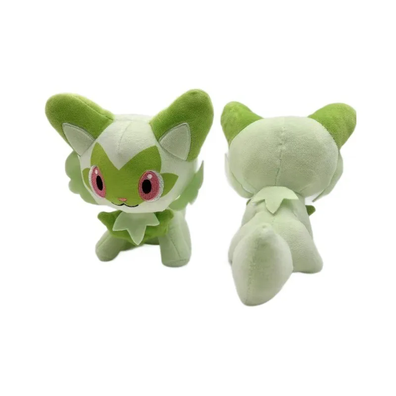 

10 шт./лот Pokemon 9 "sprigatito плюшевые игрушки плюшевые игрушки куклы мягкие игрушки Peluche игрушки хобби Рождественский подарок