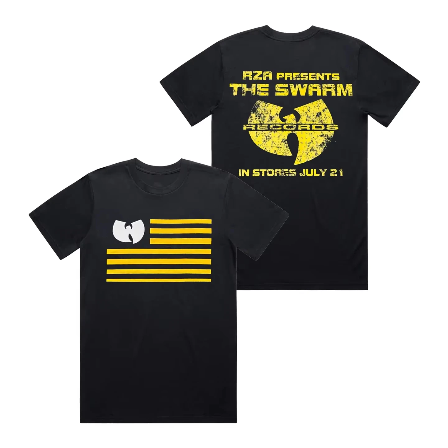 Wu Tang Clan The Final Chamber Double Sided Graphic Tee Retro Hip