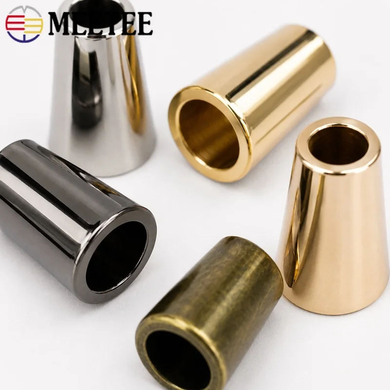20-50Pcs 4x9.5x15mm Zinc Alloy Cord End Stopper Rope Lock Cap for Hoodie Sweatpants Hat Bag Garment Sewing Hardware Accessories
