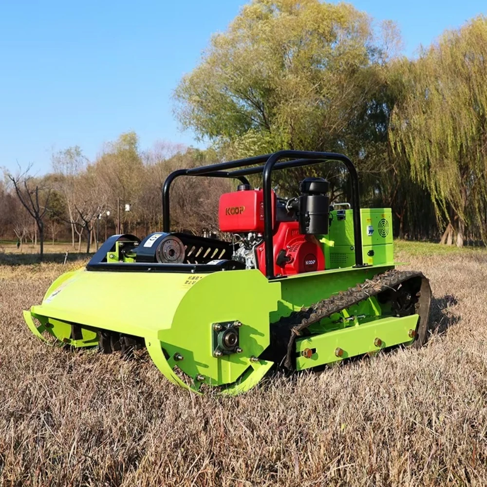 Factory  Hot Selling  Self Propelled Flail Mower800mm/1000mm Grass Cutting Machine Zero Turn Lawn Mowers