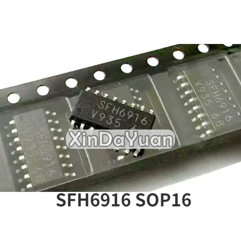 10 قطعة SFH6916 SOP-16 SFH6916T Optocoupler المعزل الكهروضوئي الناتج