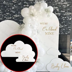 On Cloud Nine Cloud Decorations Customized Cloud Cutouts Foam Board Baby Shower Bridal Shower Wedding Decor