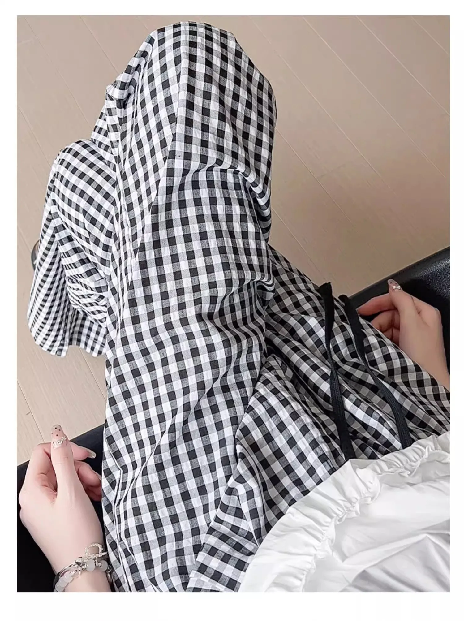 السراويل النسائية الأرجواني امرأة الصيف الكورية ركاب نمط الكتان فضفاضة تنفس شعرية الطبقات بطانة مكتب خفيفة الوزن