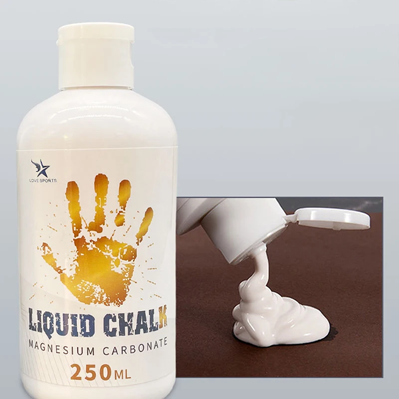 30/50/100ml Liquid Chalk Sports Magnesium Powder Fitness Weight Lifting Anti Slip Cream Grip Weight Lifting Climbing Gym Sports