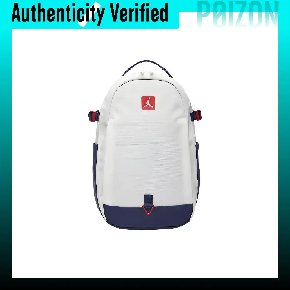 Jordan Polyester Backpack Regular Unisex White JD2523028AD-001
