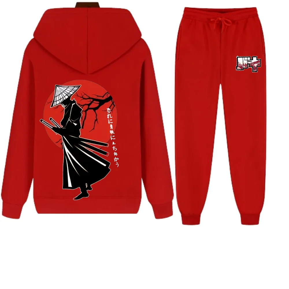 

Men Outdoor Fashion Trend Spring And Autumn Casual Sports Personality Design Printing Hoodies New Long Sleeve Hoodie Couple Suit