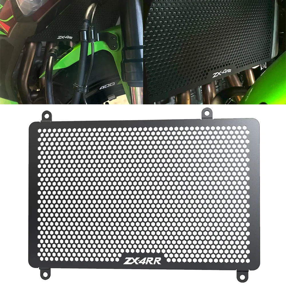 

Radiator Guard For KAWASAKI NINJA ZX25R ZX4RR ZX4R SE ZX-4R ZX-4RR ZX-25R Radiator Grille Grill Guard Cover Protector 2023 2024