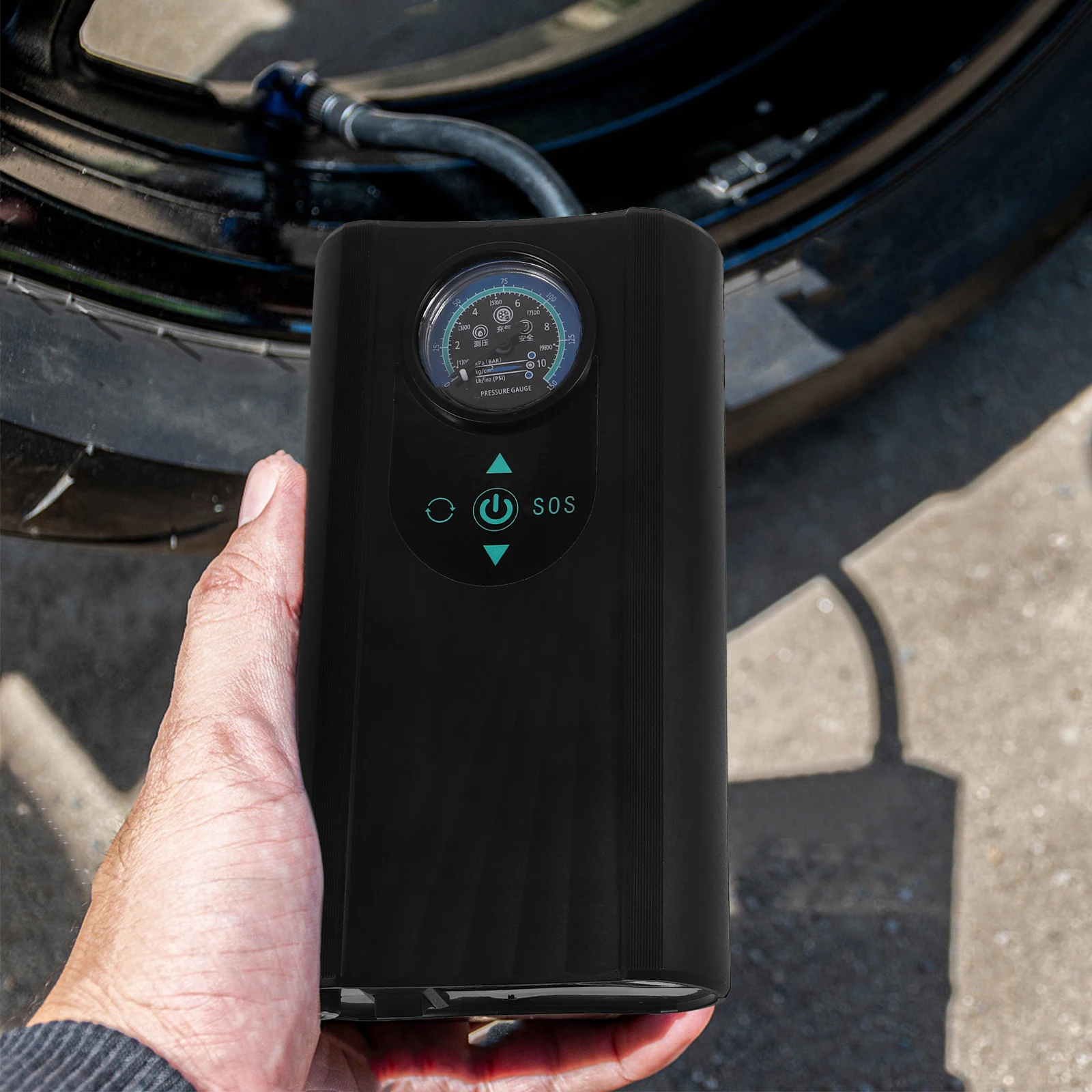 

Compact Portable Car Tire Inflator Fast Pump Compressor Portable Air Compressor for Car Tires Tire Inflator