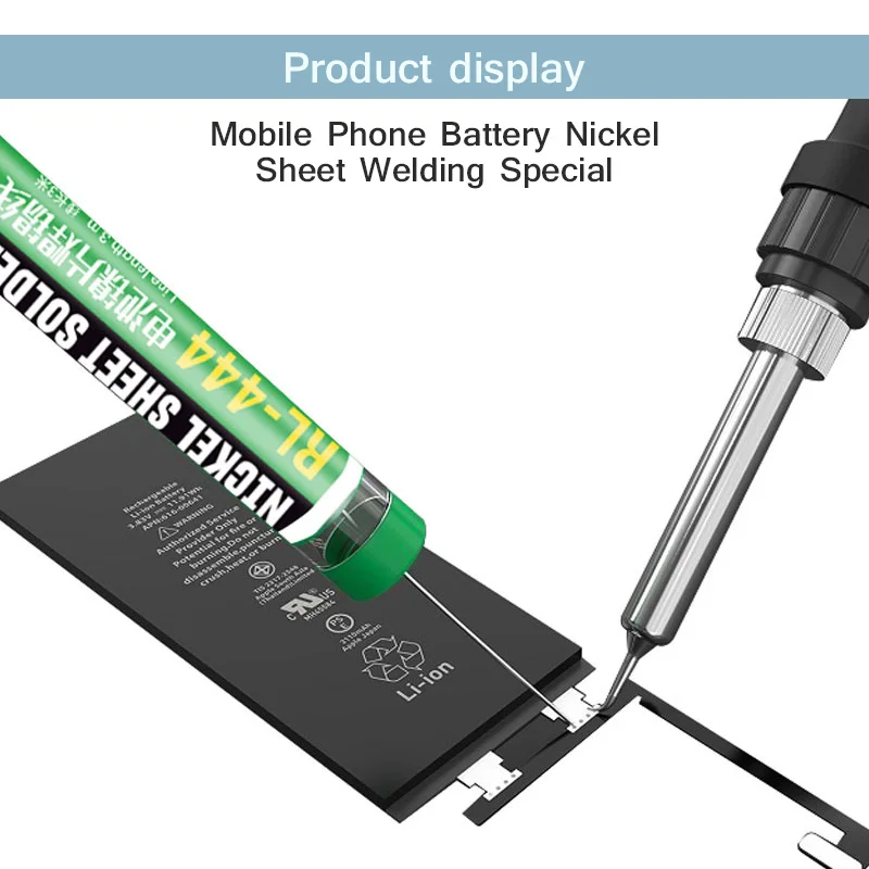RELIFE RL-444 Battery Nickel Solder Wire for Mobile Phone High Purity No Cleaning Battery Board Welding Repair Tool