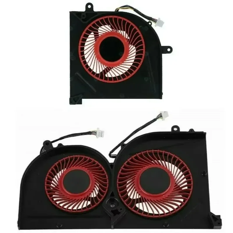 forCPU    GPU Cooling Fan for MSI GS63 GS63VR GS73 GS73VR MS-16K2 MS-17B1