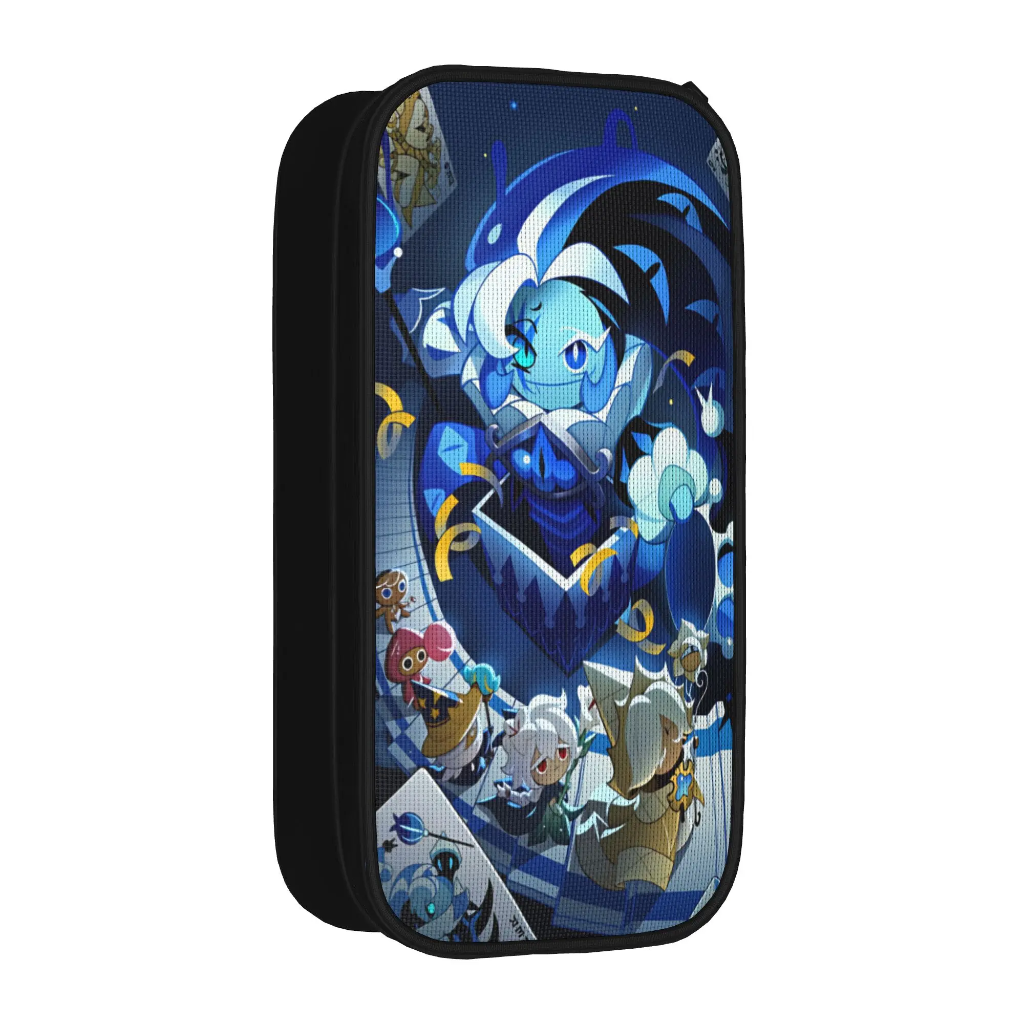Shadow Milk (9) Pencil Case Cookie Run Kingdom School Pencil Cases Zipper Kids Cool Large Capacity Pencil Bag School Supplies