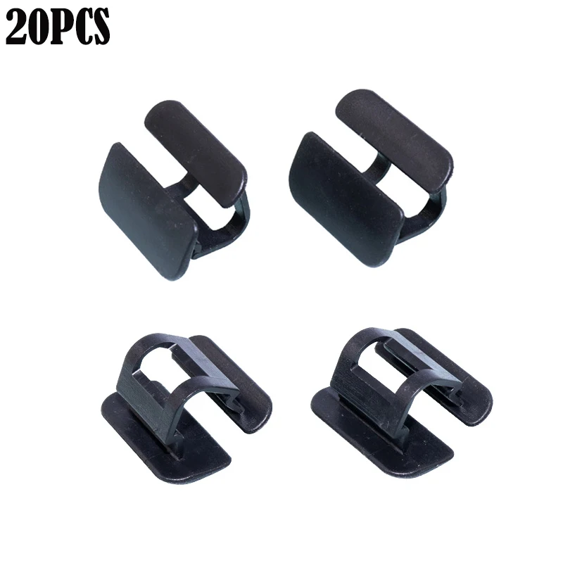 20 adet Araba Bağlantı Elemanları Hood Pamuk Yalıtım Astar Klipsi Plastik Bağlantı Elemanları Perçinler Volvo S80 S80L S60 V60 9182822   Araba Klipsleri