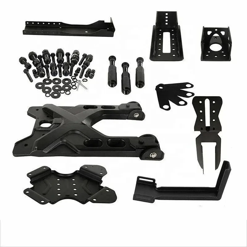 

HD Hinged Cer & Adjustable Spare Tire Mounting Kit for Wrangler Jk