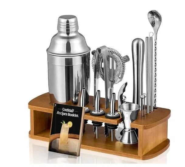Stainless steel set 750ml capacity, must-have bartender in restaurants