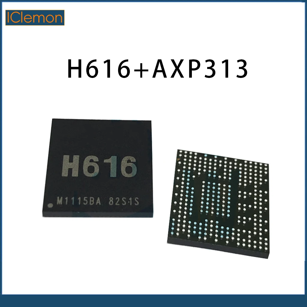 1Piece H616 Chip H313 AXP313A H616+AXP313  BGA Main Control IC chip H313+AXP313A