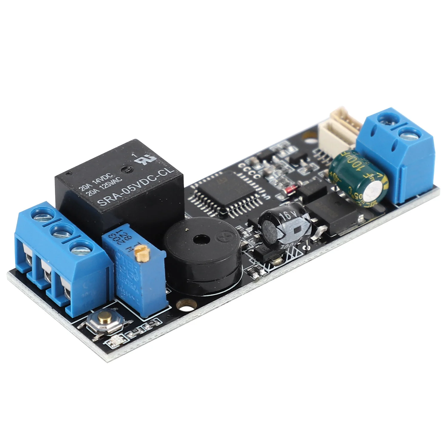 K202 Fingerprint Control Board, Low Power Consumption 12V Power Supply, Relay Output, Adjustable Closing Time