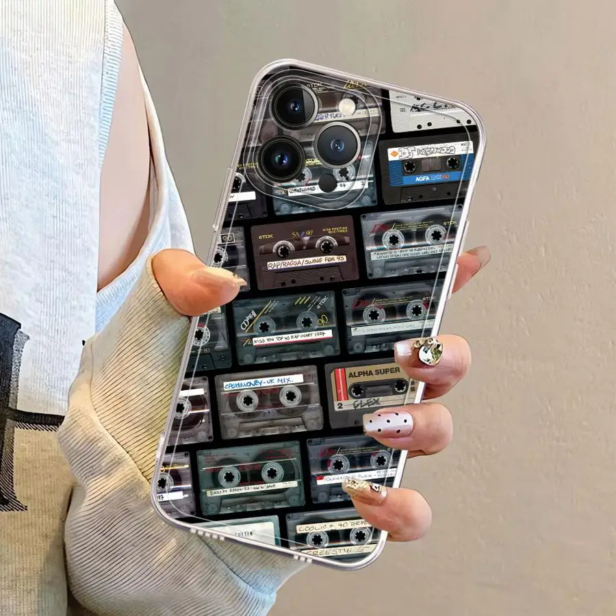 حافظة لهاتف آيفون 12 Mini XR 7 8 16 15 14 Plus 13 12 11 Pro MAX 17 Air 16e غطاء هاتف ناعم