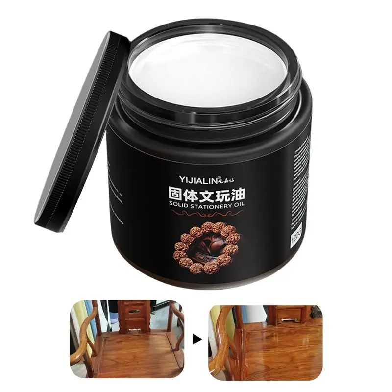 Wood Conditioner 120g Wood Furniture Polish And Surface Protector Paste Wooden Finish Restorer Cream Leather Conditioner And