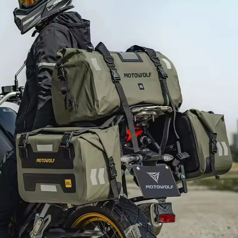 

MOTOWOLF Waterproof Outdoor Large Capacity Motorcycle Luggage Saddle Bag Outdoor Riding High-Capacity Side Bags Motorcycle Bags